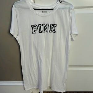 a white tee shirt from Pink
